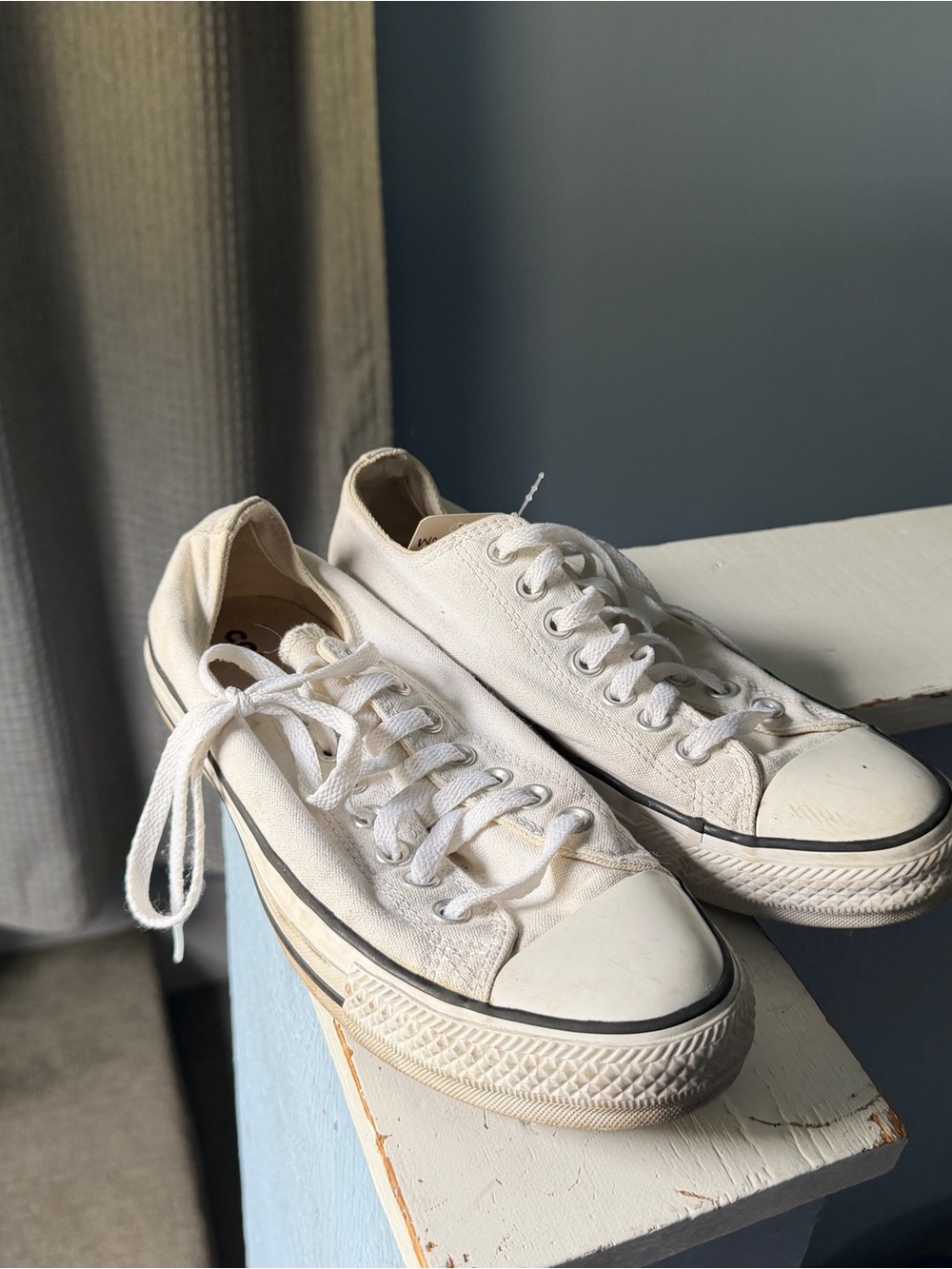 Converse Cream/White Unisex Canvas Sneaker